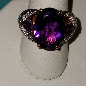 NWT BEAUTIFUL AMETHYST RING